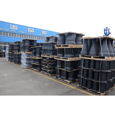 Ductile iron pipe fitting ALL FLANGED INVERT TEE