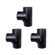 Factory direct black cast iron tee pipe fitting